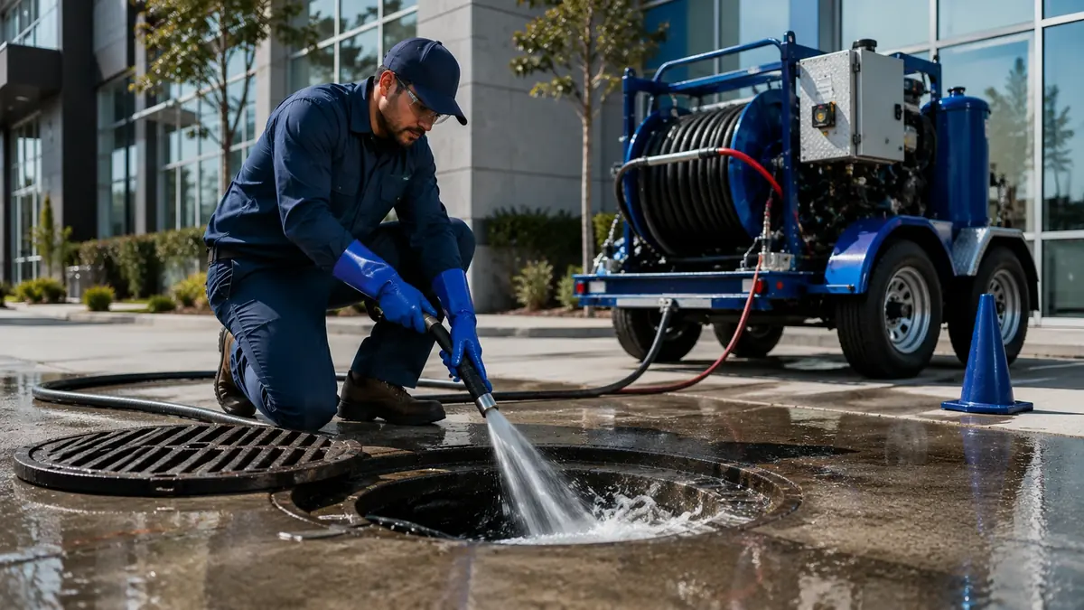 Commercial Hydro Jet Drain Cleaning in Malibu