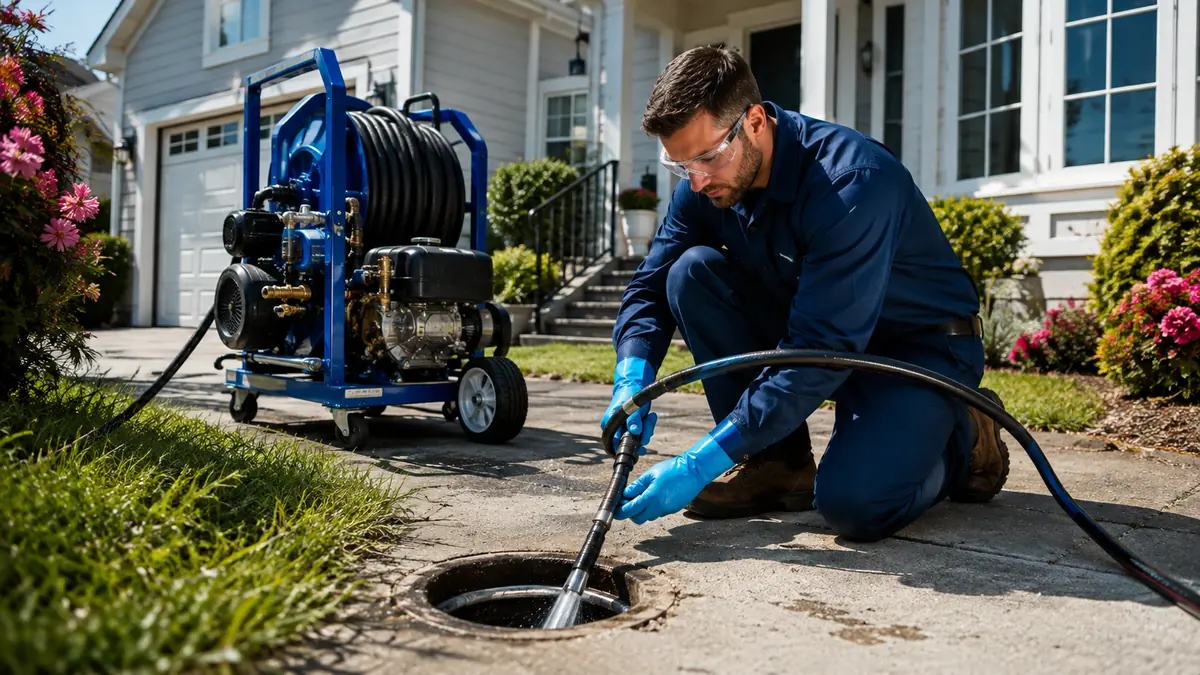 Residential Hydro Jet Drain Cleaning in Malibu