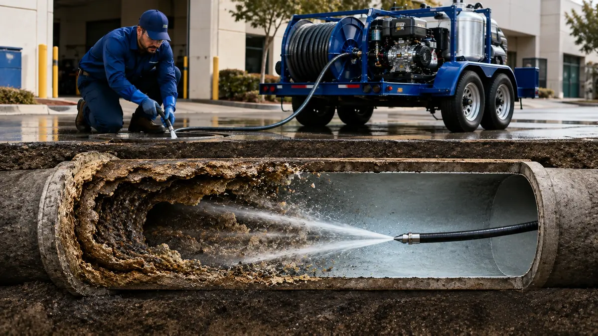 Sewer Pipe Descaling in Malibu